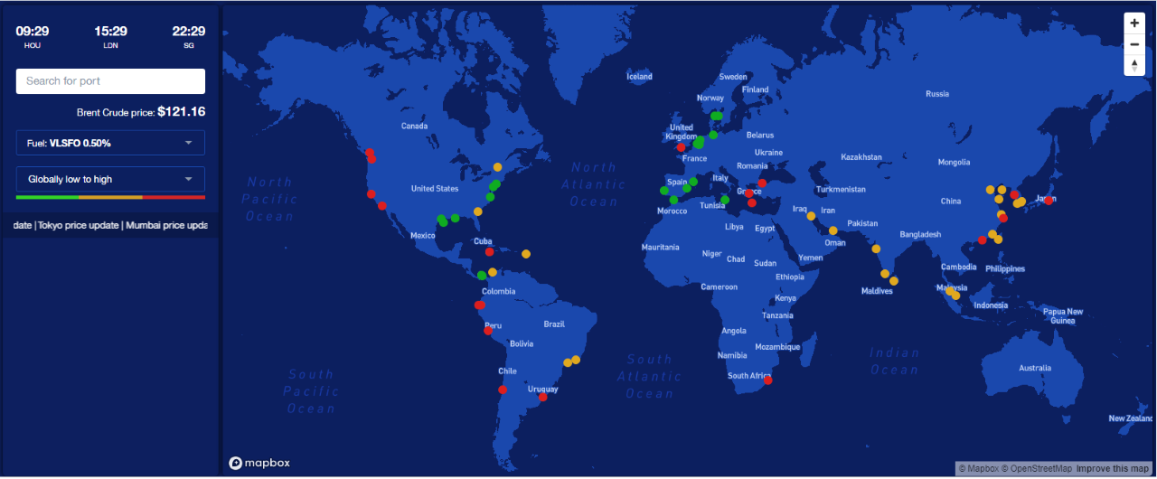 Bunker Intel Map Page